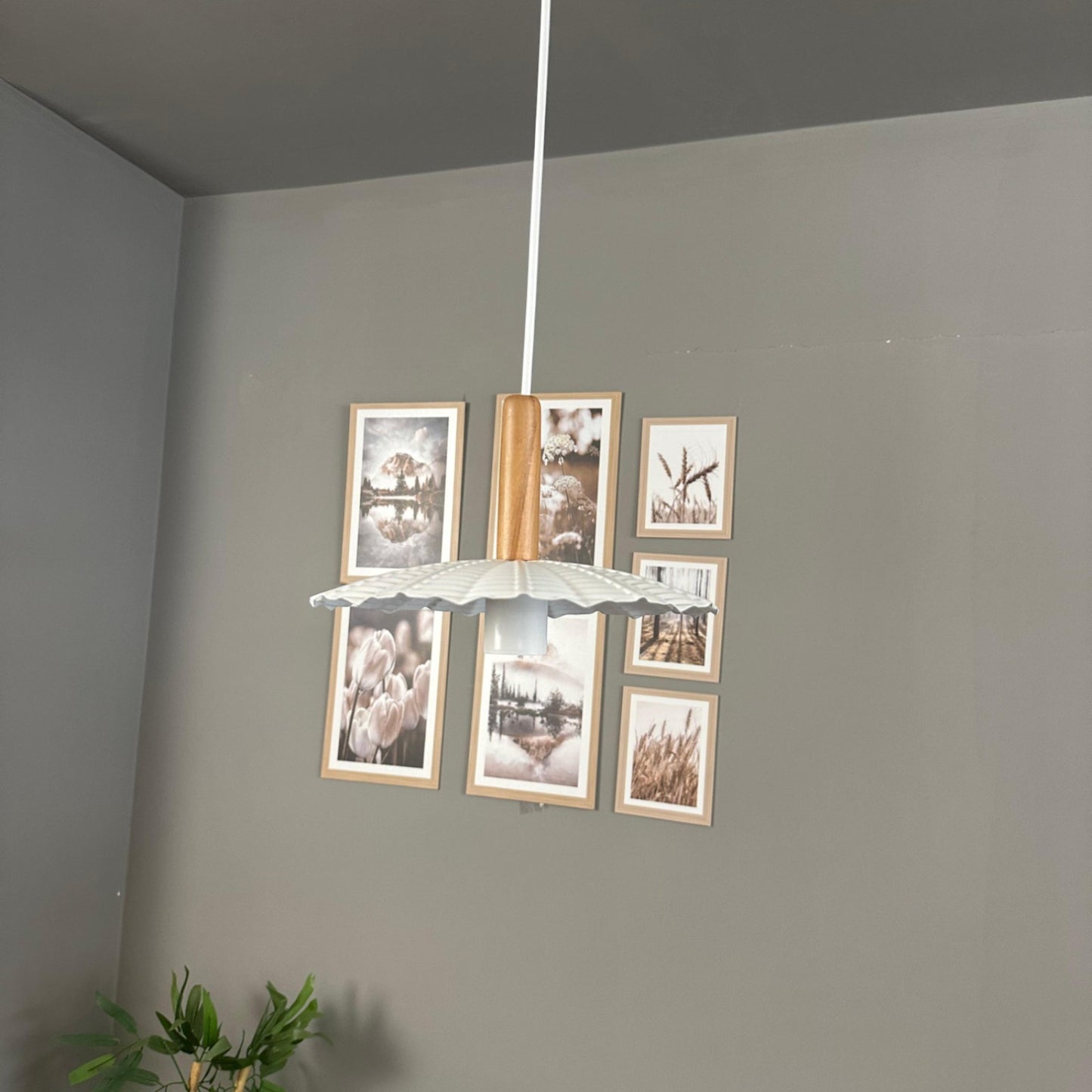 Pendelleuchte Moriva Metall Ø24cm, Modern Hängelampe