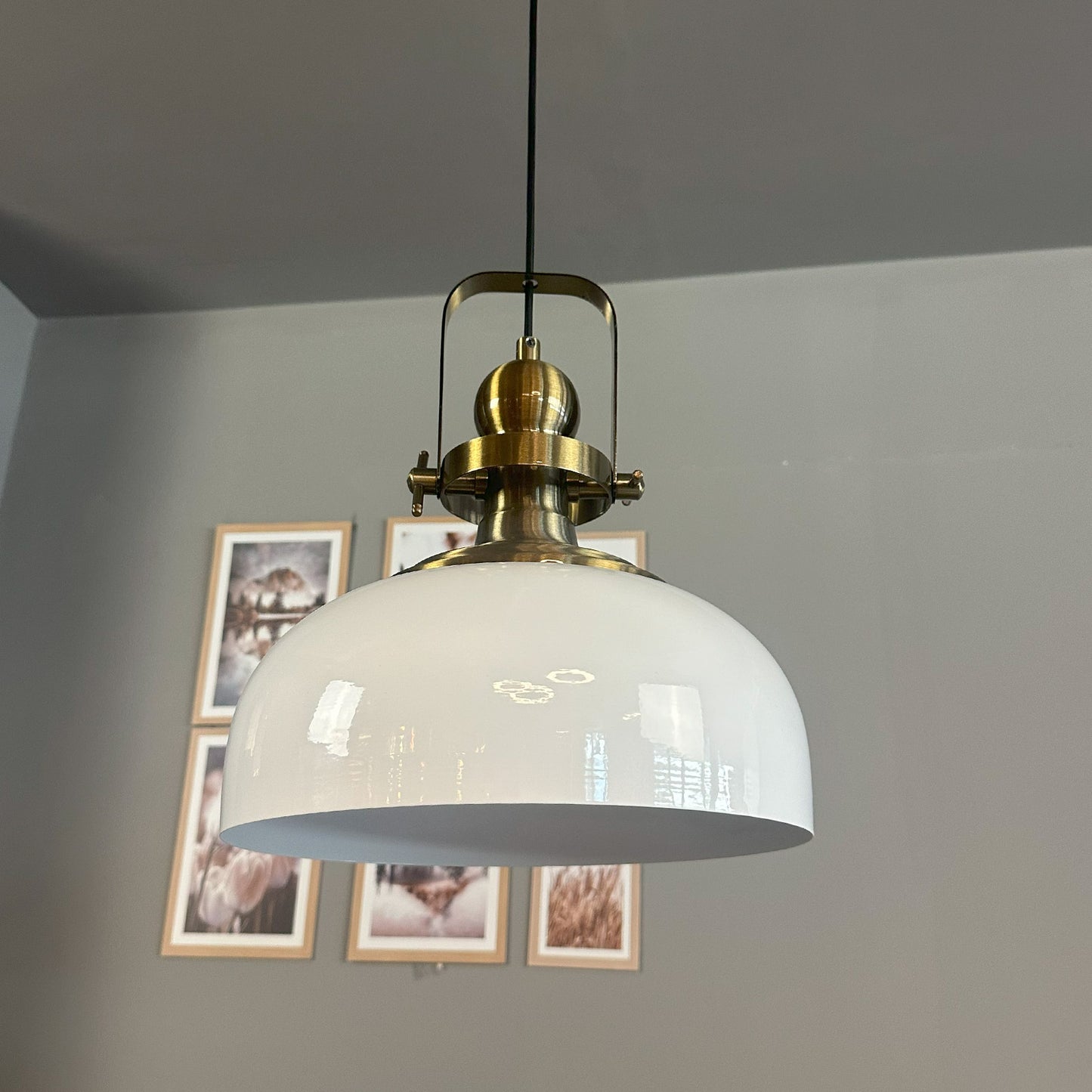 Pendelleuchte Rocha Ø30 cm, Metall Hängelampe