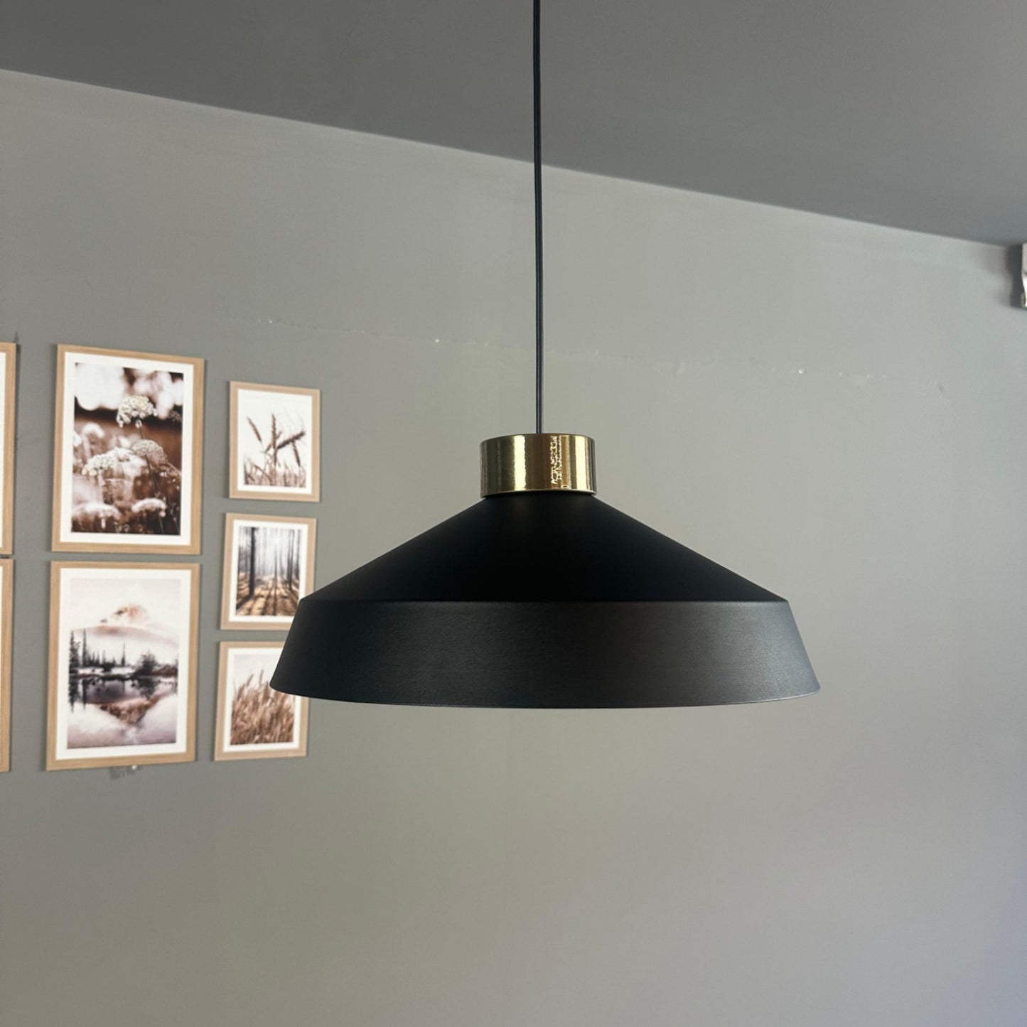 Pendelleuchte Lema Ø37,5 cm, Metall Hängelampe