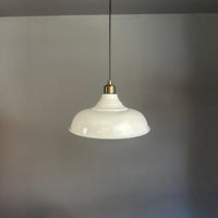 Pendelleuchte Nota Halbe Tulpe Ø31 cm, Metall Hängelampe