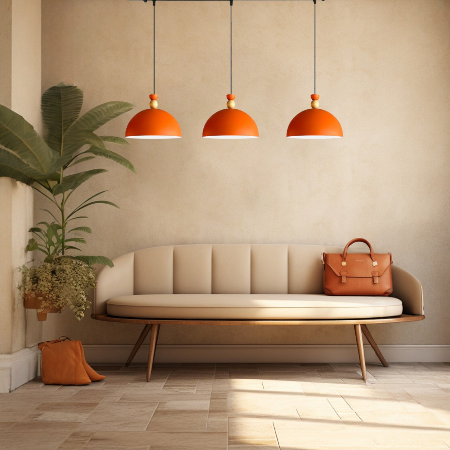 Pendelleuchte Yimpi Trio Metall Ø30cm, Modern Hängelampe