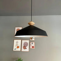 Pendelleuchte Lema Metall Ø37.5 cm, Innen, E27, Vintage Lampe