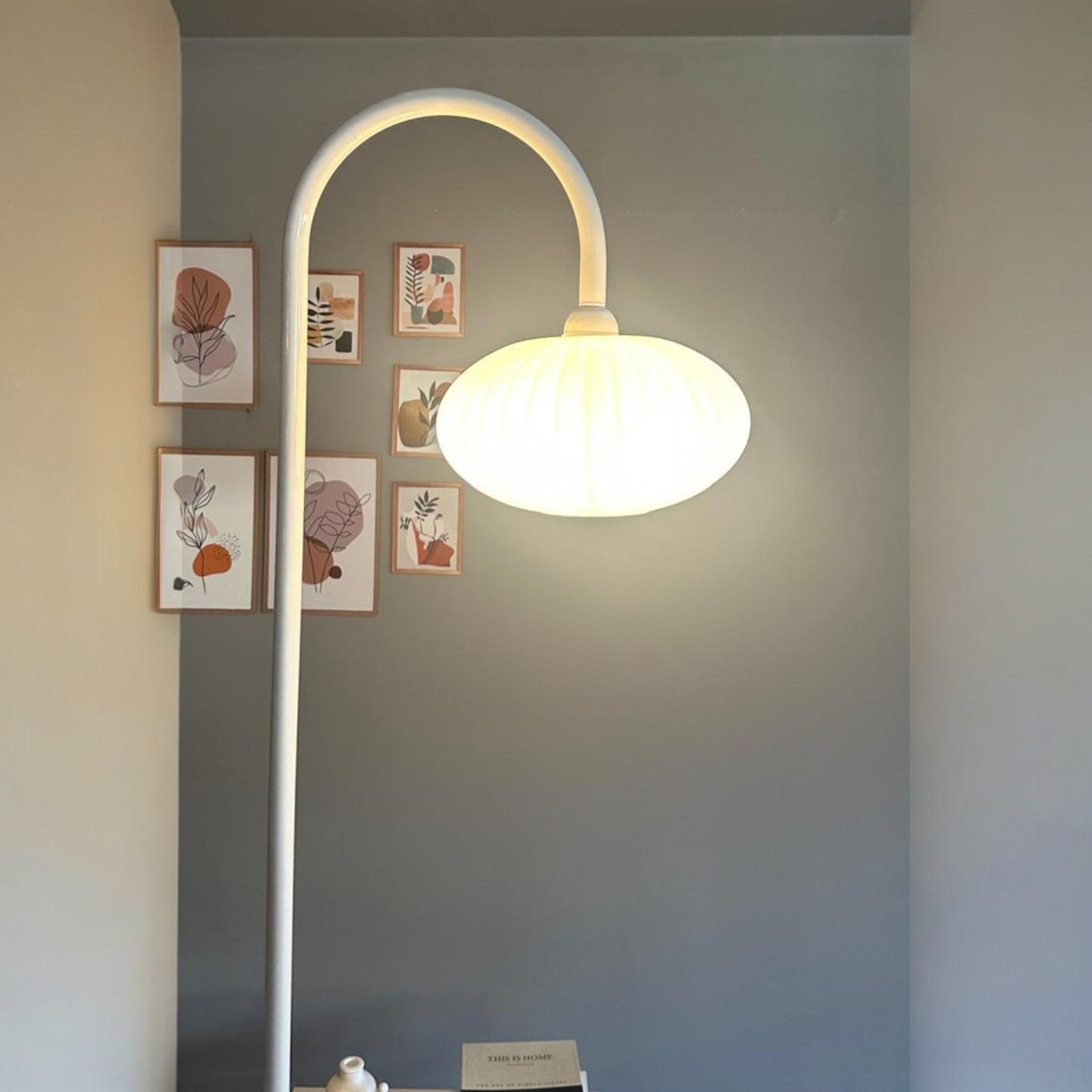 Stehlampe Bewegender Ufo Kopf Moderne Dekorative Metall Stehlampe