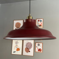 Pendelleuchte Bergo Ø40 cm, Metall Hängelampe