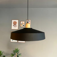 Pendelleuchte Ace Holz Vintage, Industrial aus Metall Holz E27 Hängelampe