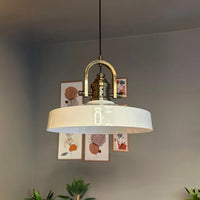 Ace-Finke Hängelampe Ø40 cm, Pendelleuchte Vintage, Industrial aus Metall E27