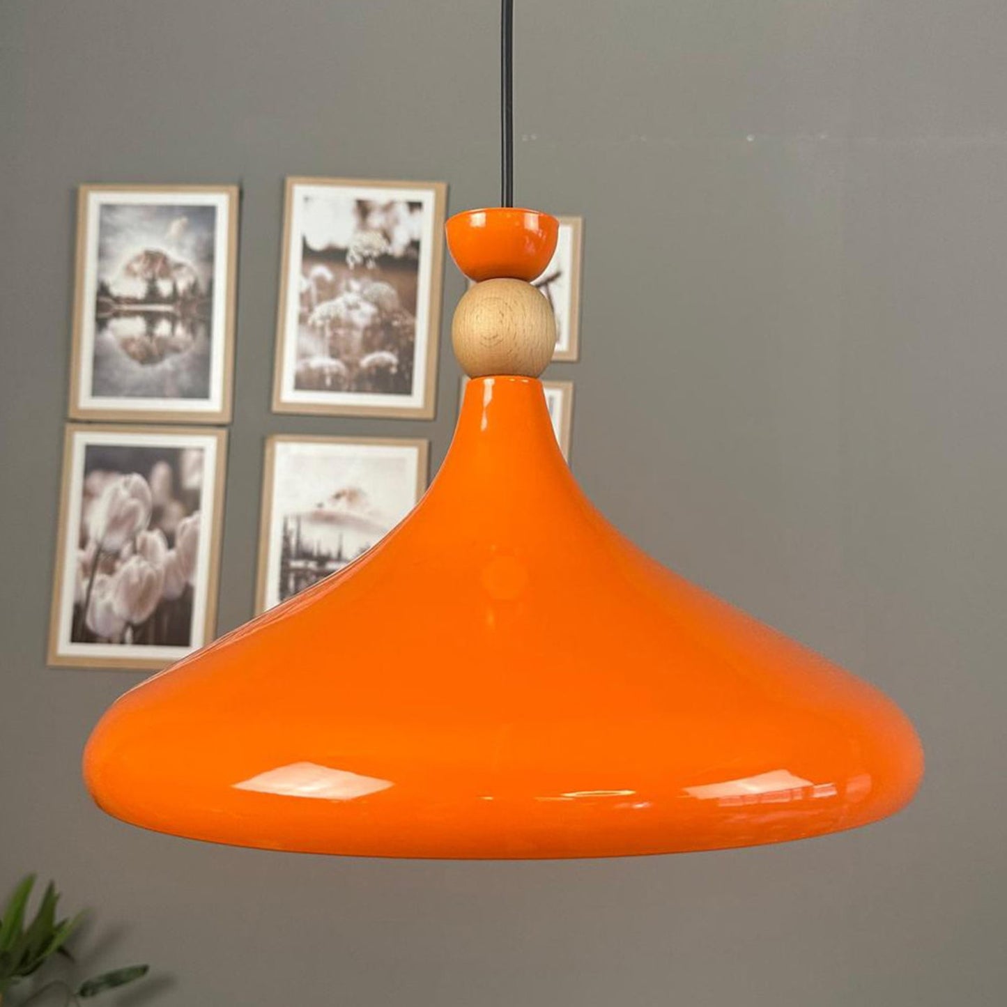 Pendelleuchte Ø35 cm Metall E27 Moderne Lampe, Ohne Leuchtmittel