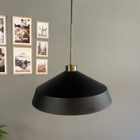 Pendelleuchte Lema Dünn Ø37,5 cm, Metall Hängelampe