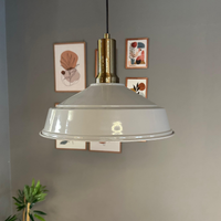 Pendelleuchte Carmelo Fackel Ø35 cm, Metall Hängelampe