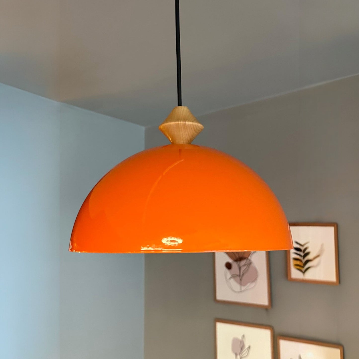 Pendelleuchte Yimpi Metall Ø30cm, Modern Hängelampe