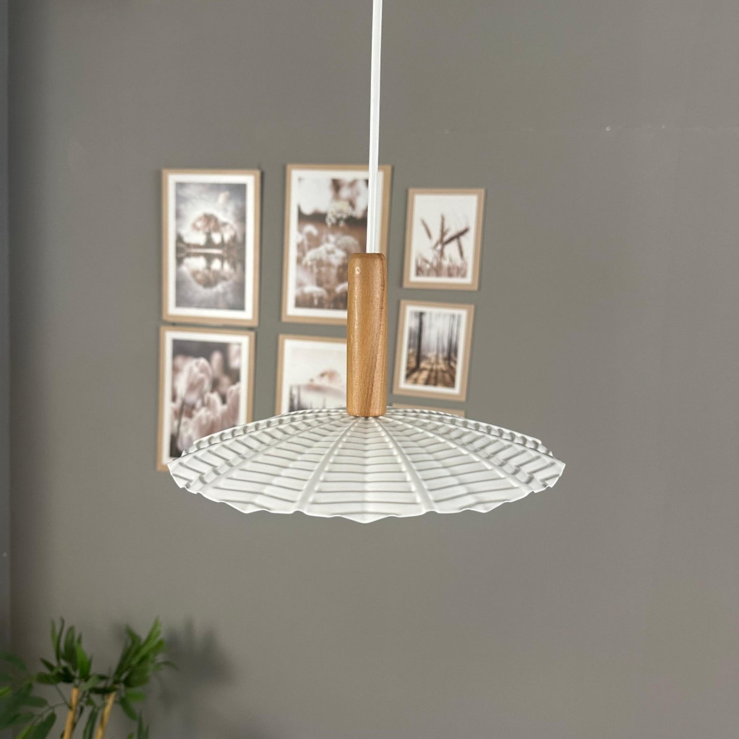 Pendelleuchte Moriva Metall Ø24cm, Modern Hängelampe