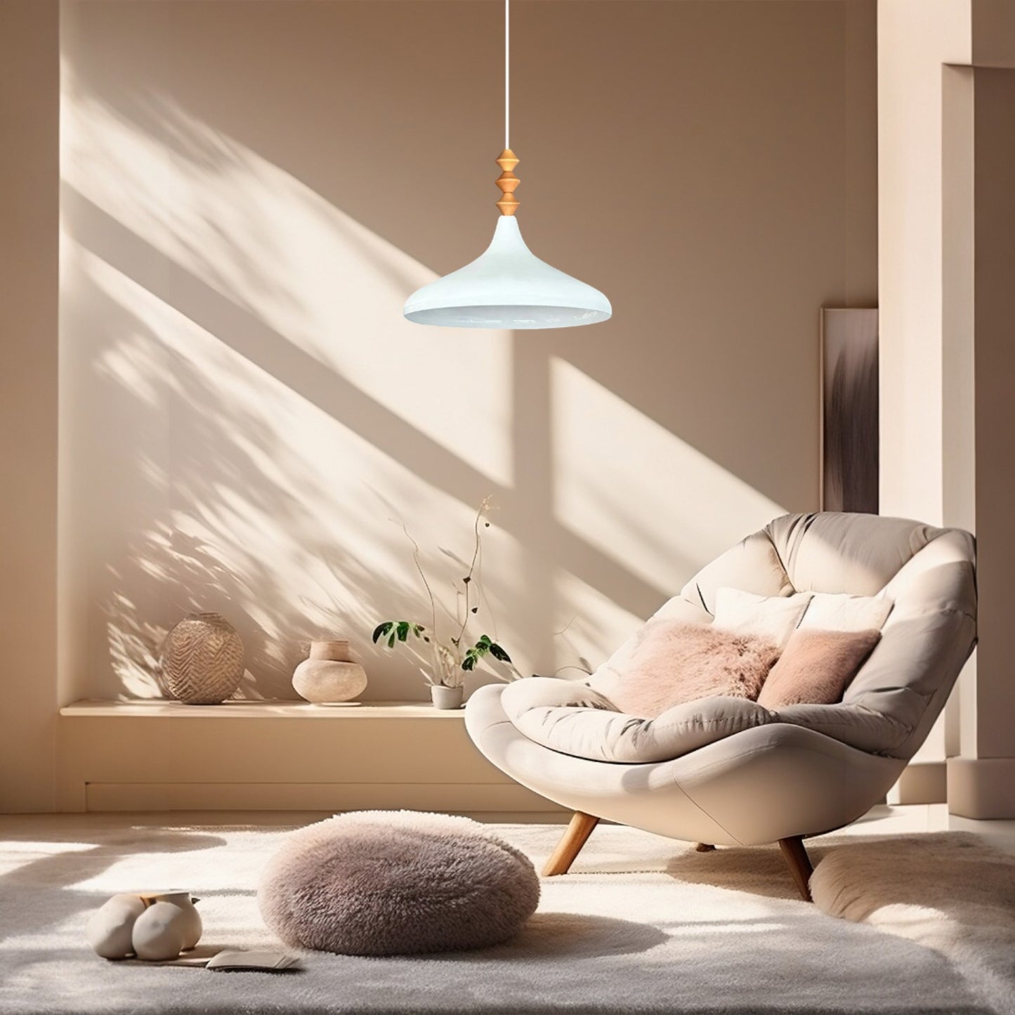 Pendelleuchte Champion Ø35 cm Metall E27 Moderne Lampe, Ohne Leuchtmittel