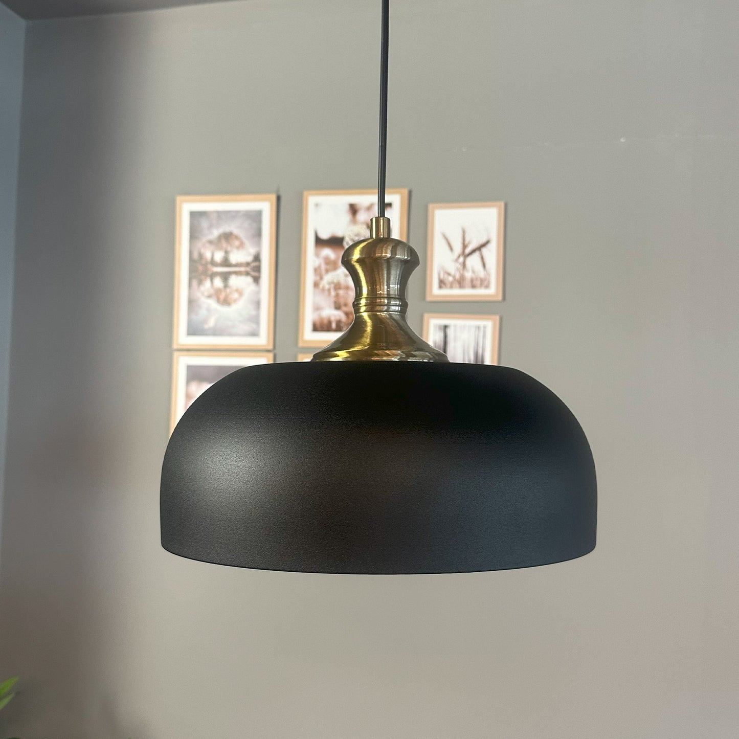 Pendelleuchte Rocha Knob Ø30 cm, Metall Hängelampe