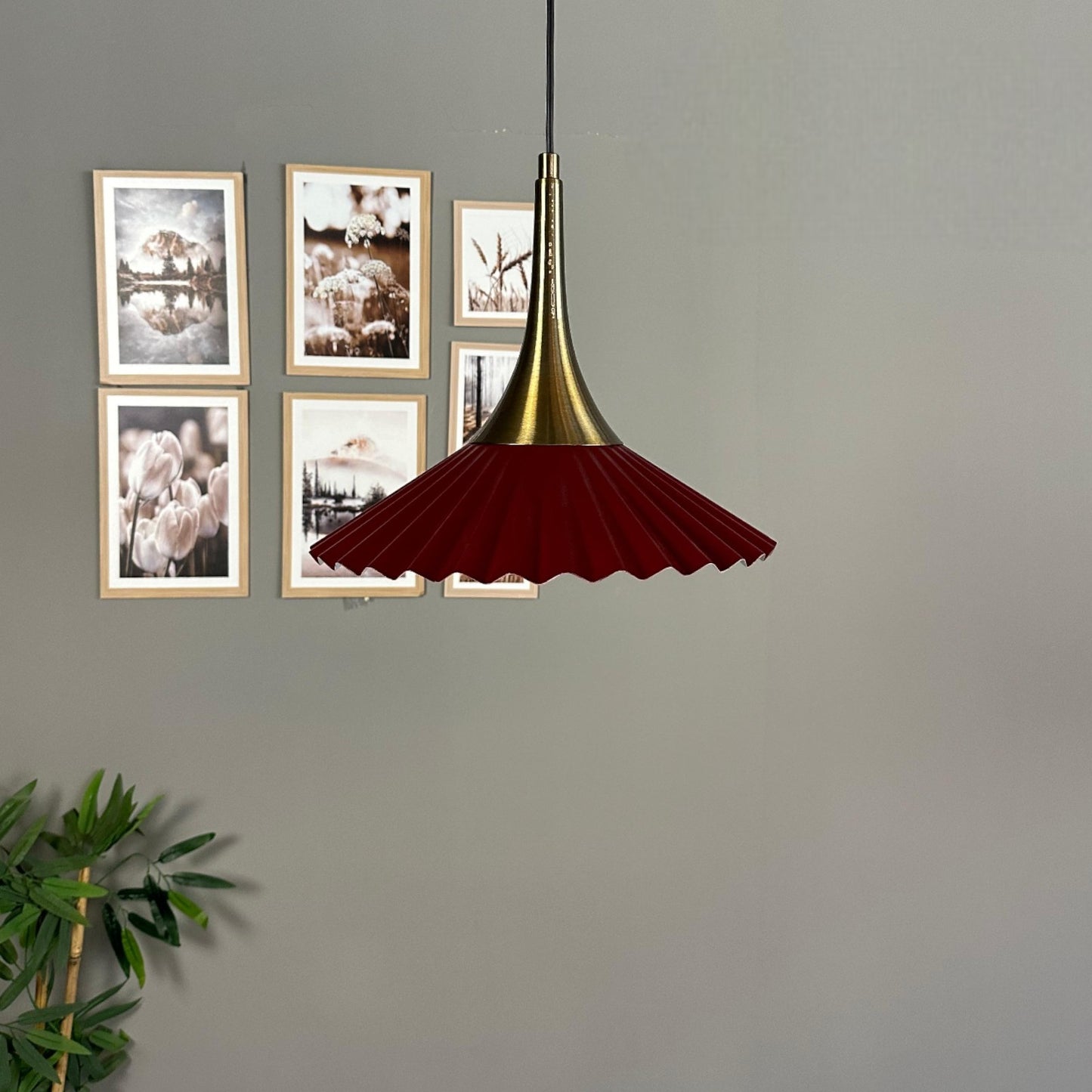 Pendelleuchte Avilla Kegel Metall, Modern Hängelampe