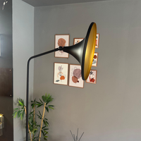 Stehlampe Zanor Schatten Ufo Kopf Moderne Dekorative Metall Stehlampe