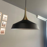 Pendelleuchte Lema Kegel Ø37,5 cm, Metall Hängelampe