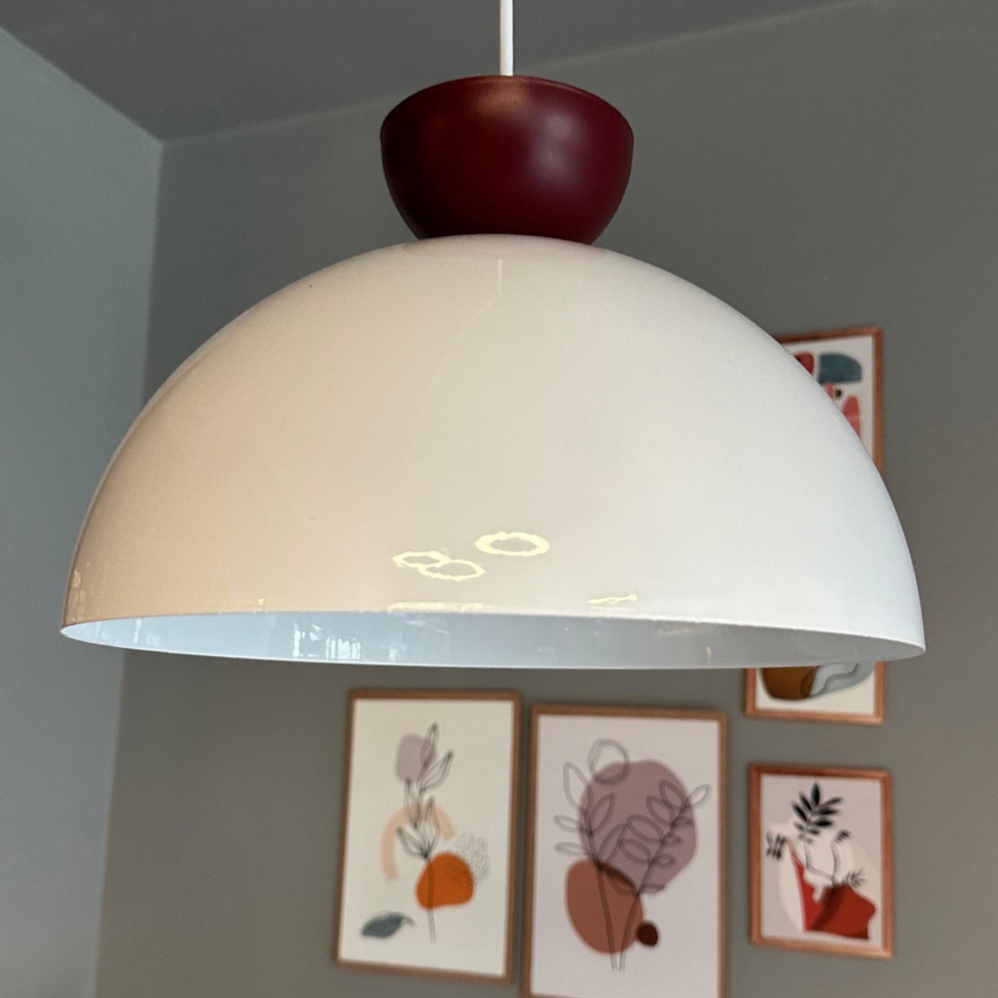 Pendelleuchte Yimpi Metall Ø30cm, Modern Hängelampe