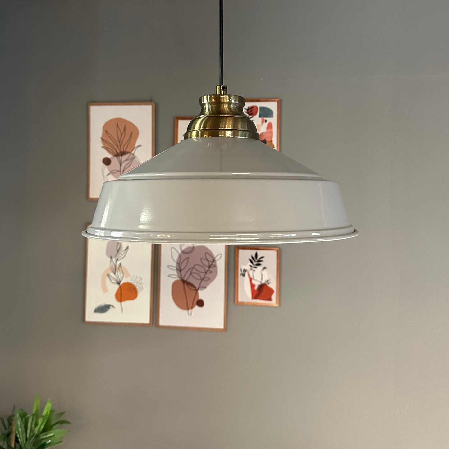 Pendelleuchte Pendelleuchte Carmelo Matrose Ø35 cm, Metall Hängelampe