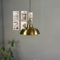 Pendelleuchte Veluna Metall Ø26cm, Modern Hängelampe