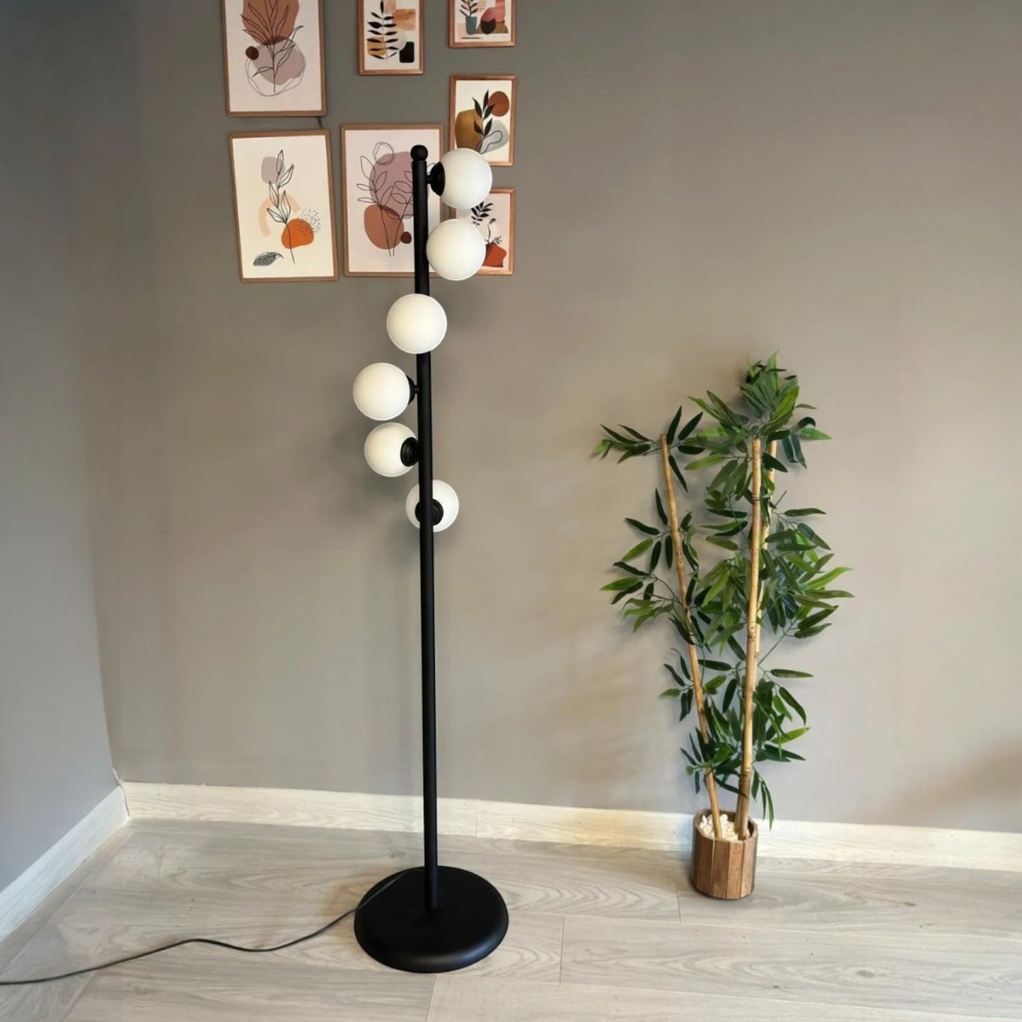 Stehlampe Modern Dekorativ Metall Wohnzimmer Arbeitszimmer Stehlampe