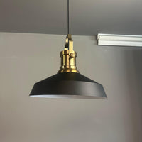 Pendelleuchte Lema Ø37,5 cm, Metall Hängelampe ohne Leuchtmittel