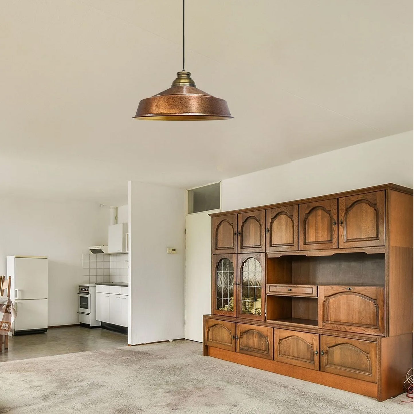 Pendelleuchte Hängelampe Asletl-HG Ø41cm, Pendelleuchte Vintage, E27 Lampe