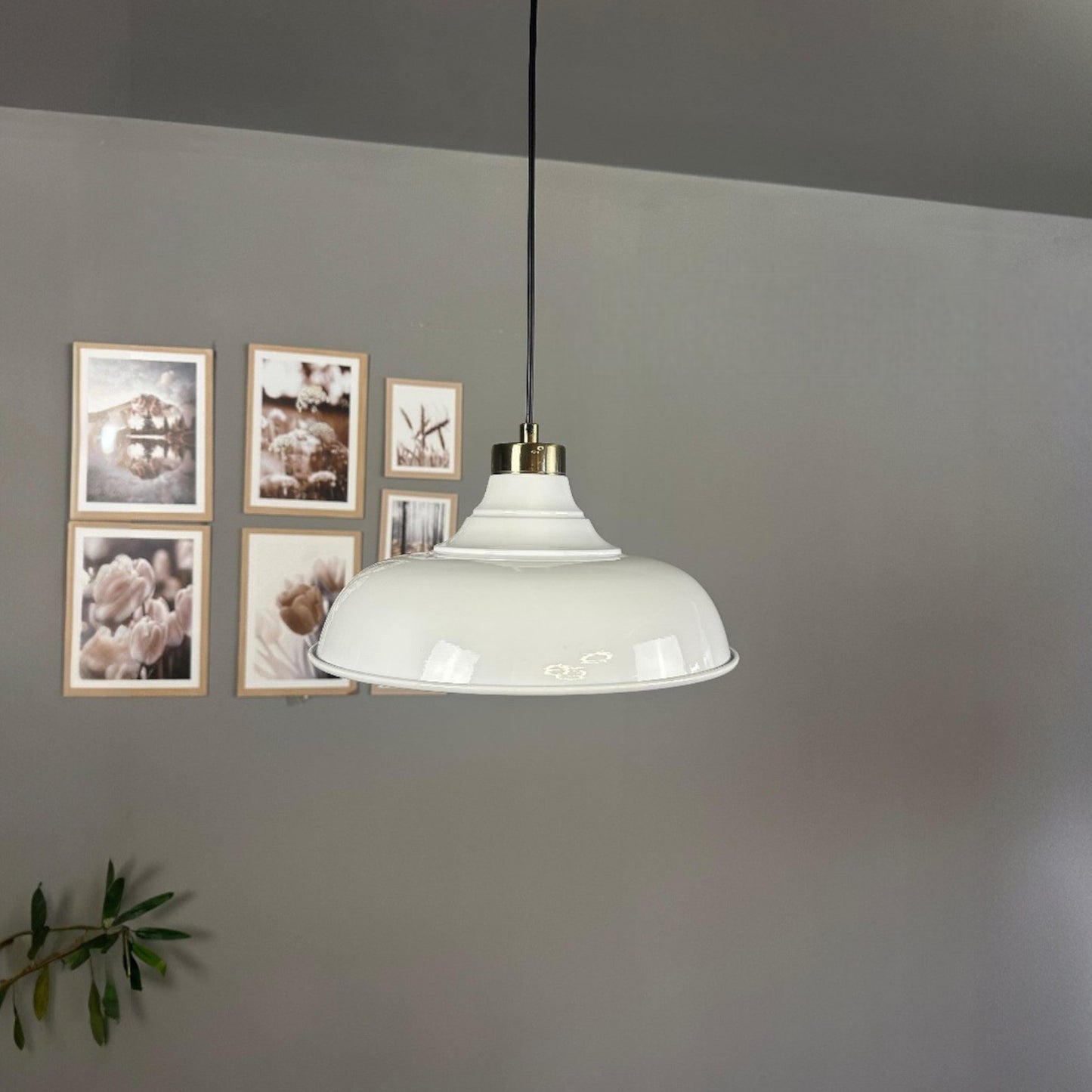 Pendelleuchte Nota Runde Ø40 cm, Metall Hängelampe