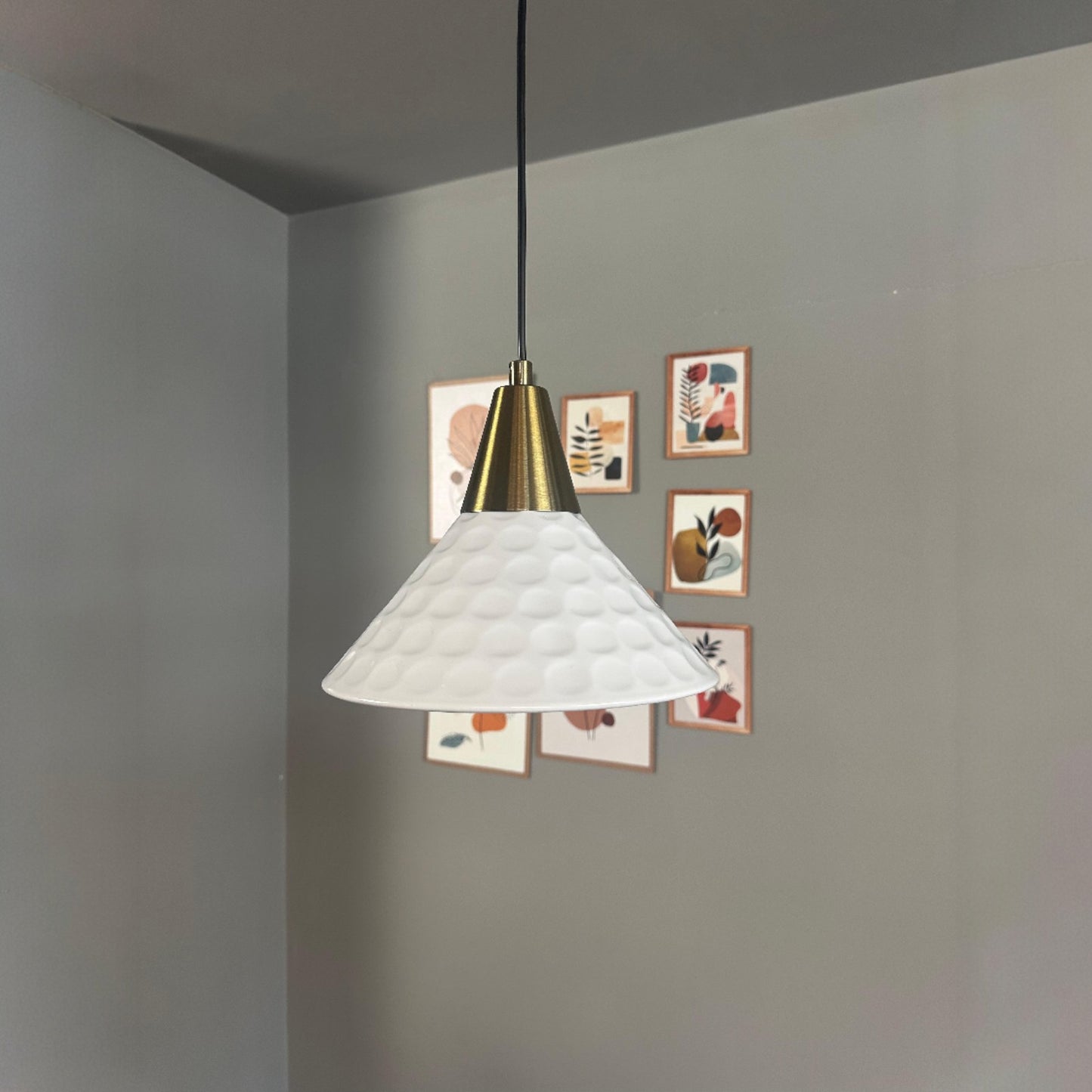 Pendelleuchte Rumy Schlot Metall, Modern Hängelampe