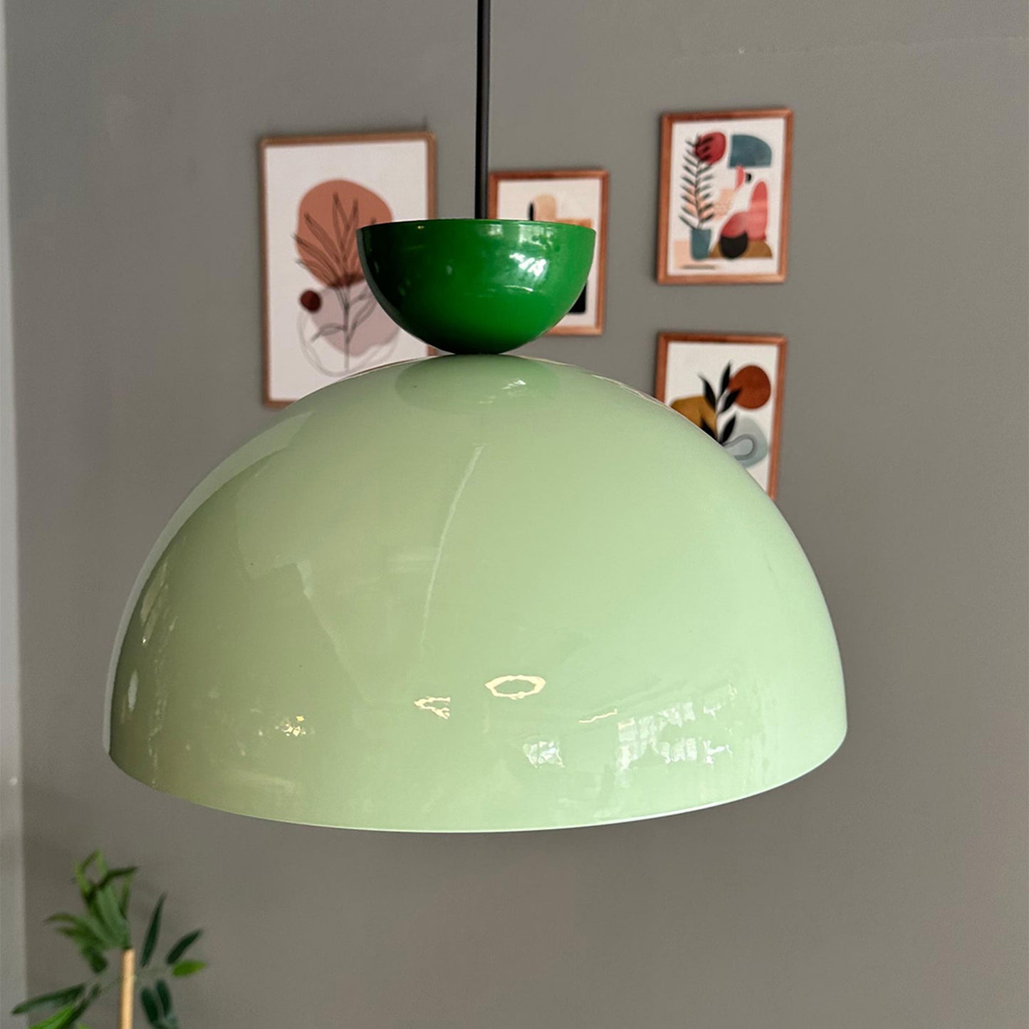 Pendelleuchte Yimpi Metall Ø30 cm, E27, Vintage Pendelleuchte