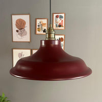 Pendelleuchte Bergo Tulpe Ø40 cm, Metall Hängelampe