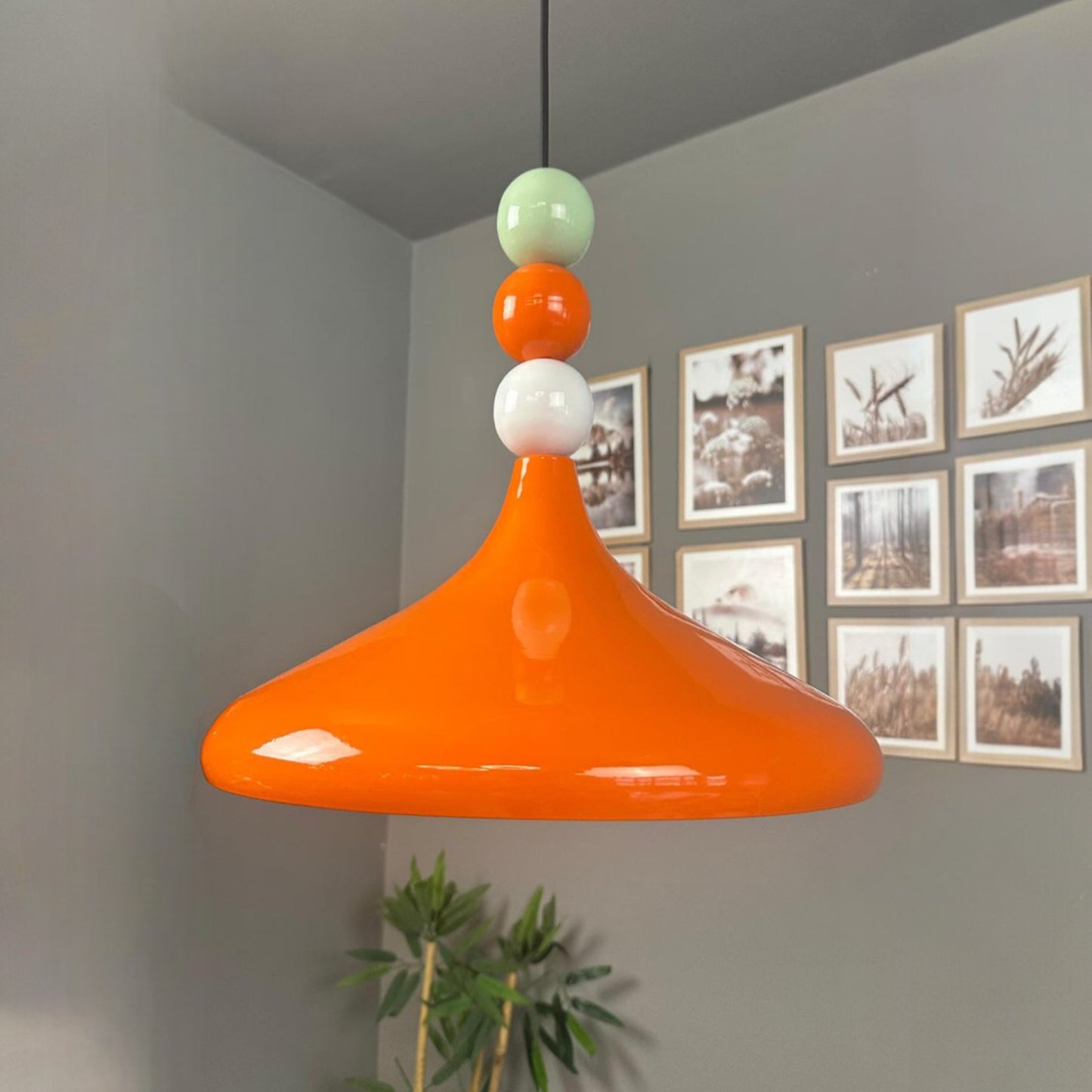 Pendelleuchte Champion Wulst Ø35 cm, Metall Hängelampe