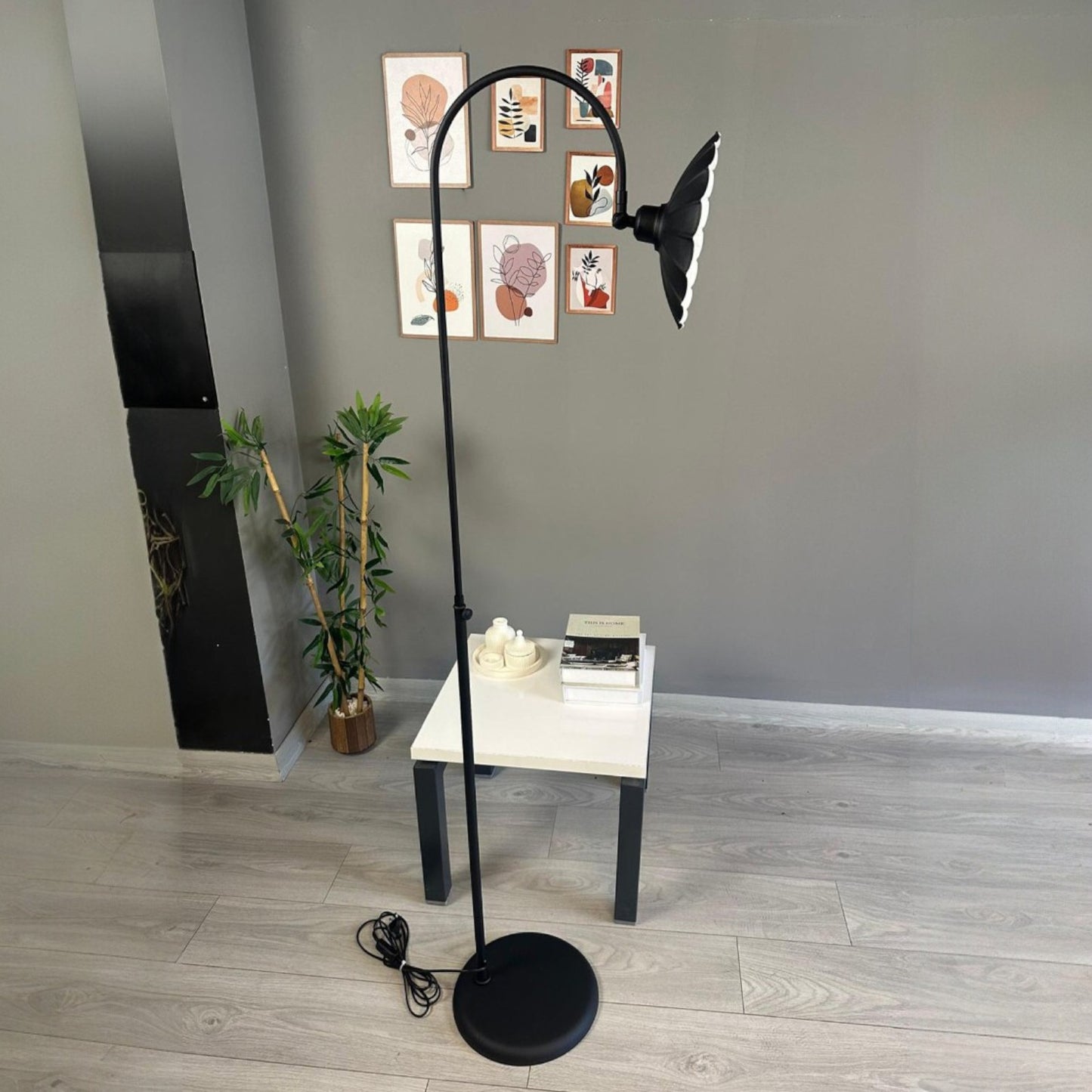 Stehlampe Varel Bewegender Ufo Kopf Moderne Dekorative Metall Stehlampe