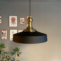 Pendelleuchte Ace-Longknob Vintage, Industrial aus Metall E27 Hängelampe