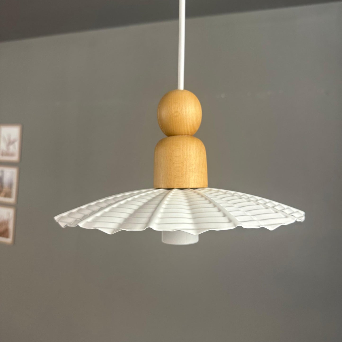 Pendelleuchte Moriva Metall Ø24cm, Modern Hängelampe