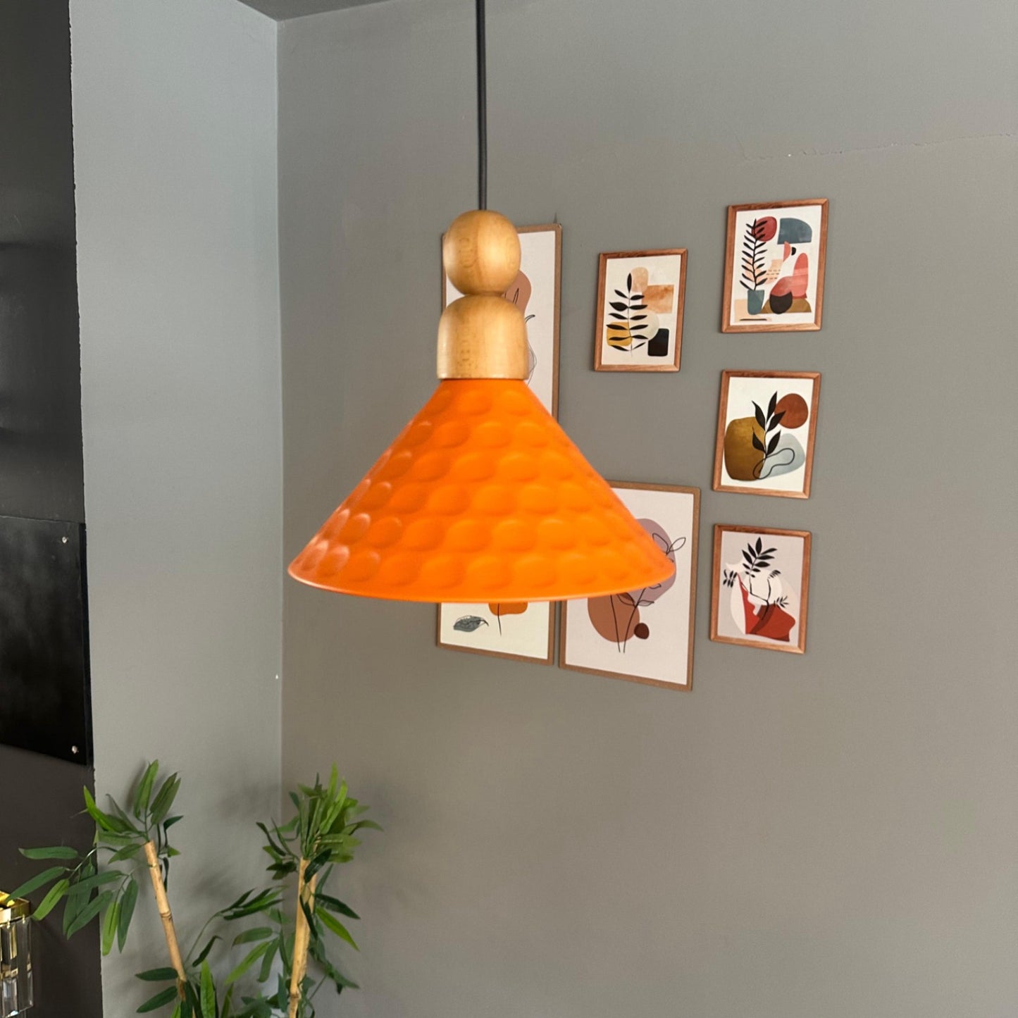 Pendelleuchte Pendelleuchte Rumy Perle Metall, Modern Hängelampe