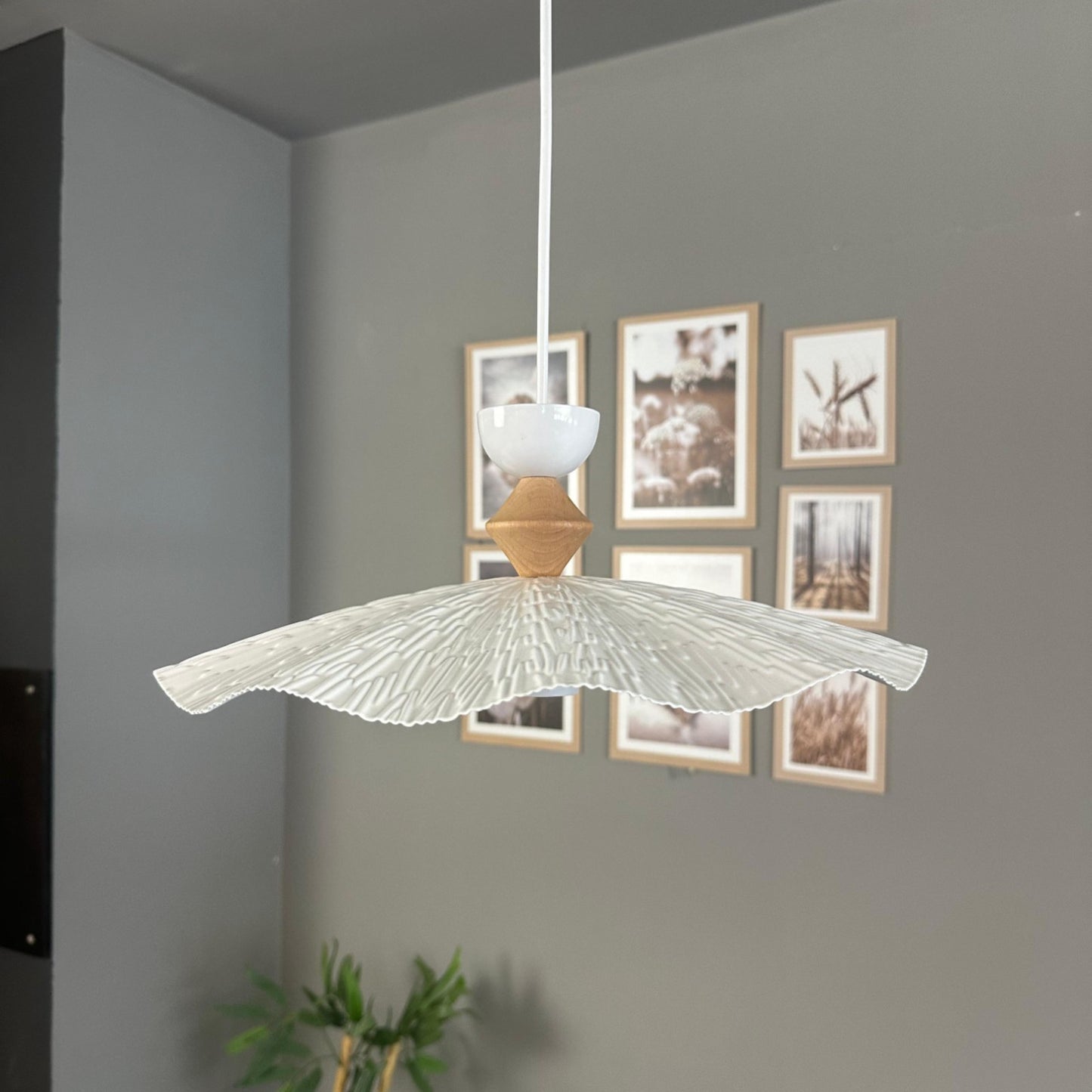 Pendelleuchte Teyra Metall Ø34cm, Modern Hängelampe