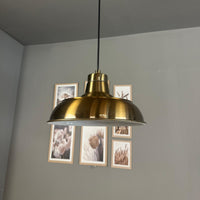 Pendelleuchte Veluna Metall Ø26cm, Modern Hängelampe