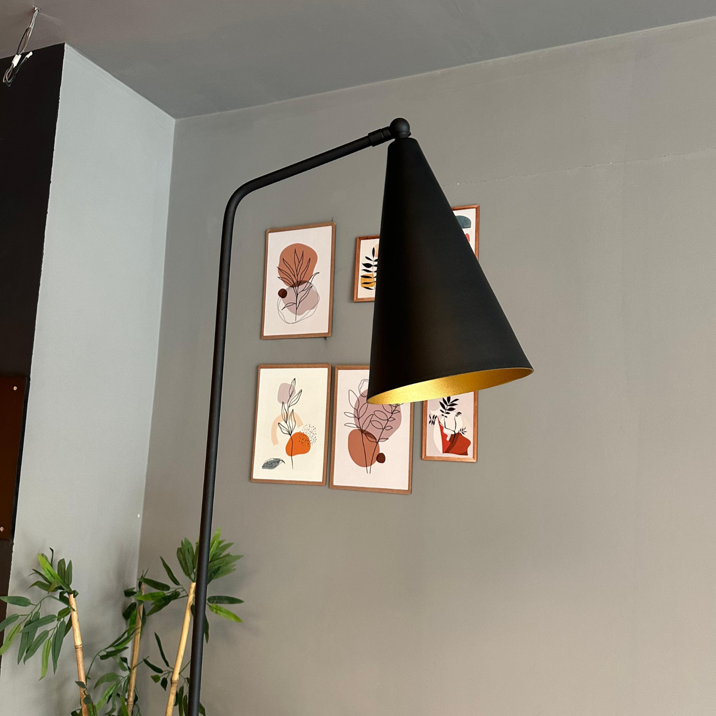 Stehlampe Bewegender Ufo Kopf Moderne Dekorative Metall Stehlampe