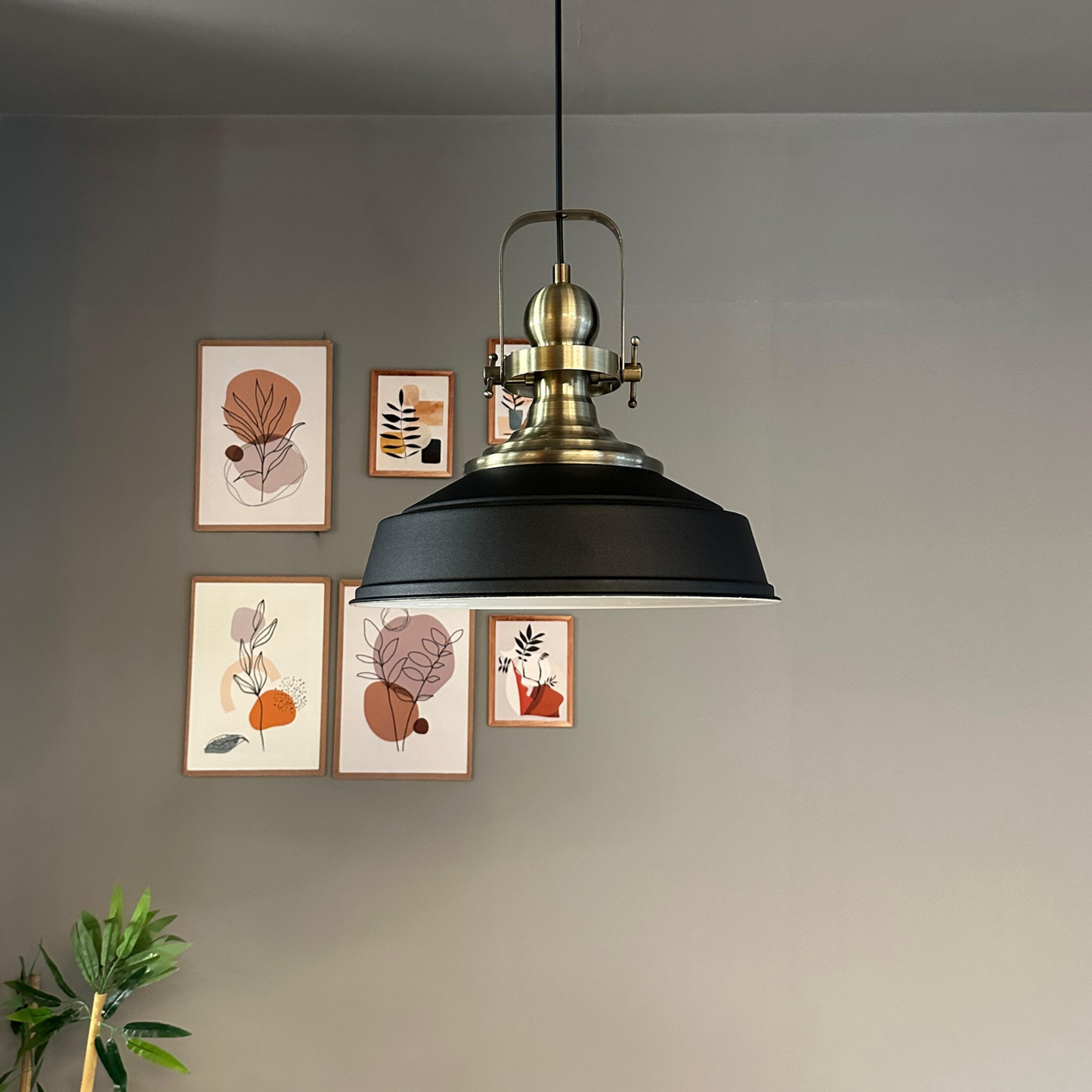 Pendelleuchte Carmelo Ø35 cm, Metall Hängelampe