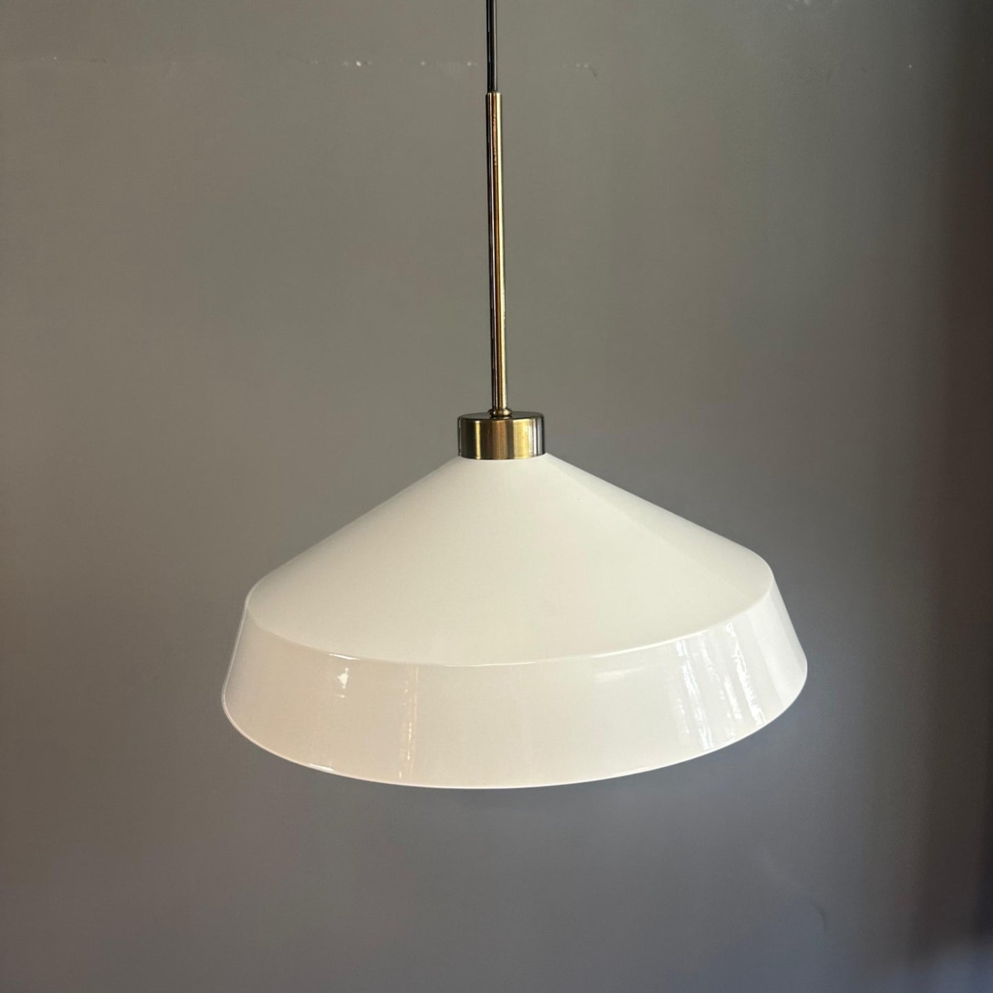 Pendelleuchte Lema Dünn Ø37,5 cm, Metall Hängelampe