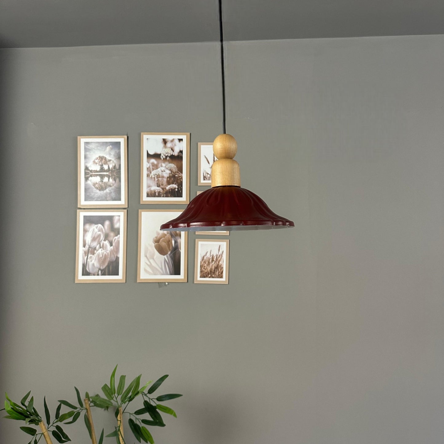 Pendelleuchte Ralivo Metall Ø30cm, Modern Hängelampe