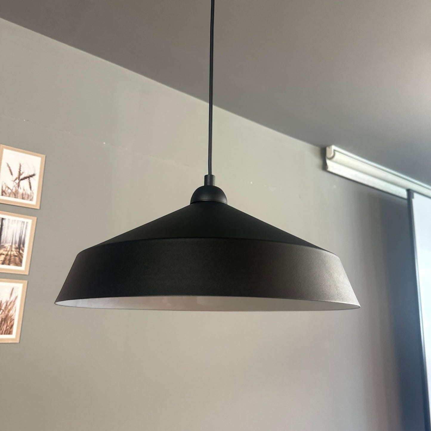 Pendelleuchte Lema Halbe Tulpe Ø37,5 cm, Metall Hängelampe