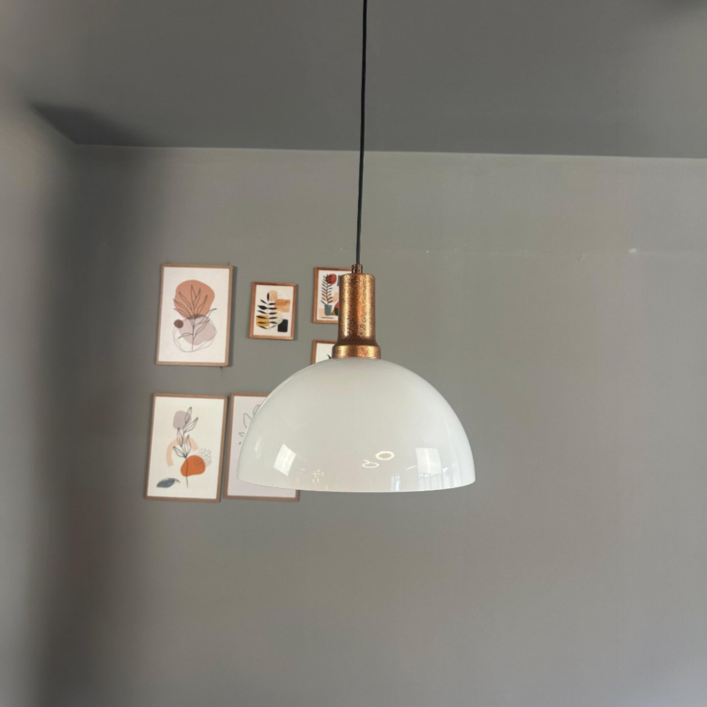 Pendelleuchte Yimpi Metall Ø30cm, Modern Hängelampe