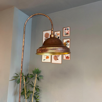 Stehlampe Bronel Bewegender Ufo Kopf Moderne Dekorative Metall Stehlampe