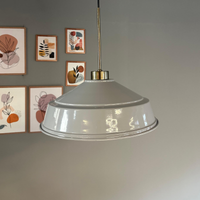 Pendelleuchte Carmelo Dünn Ø35 cm, Metall Hängelampe