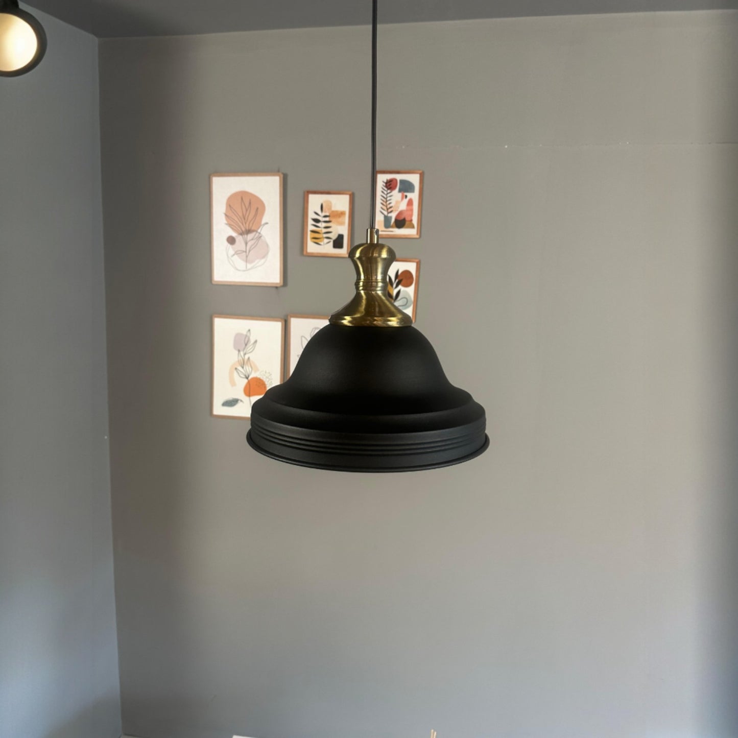 Pendelleuchte Asletl Hängelampe Industrial aus Metall Ø40 cm, Pendelleuchte Esstisch