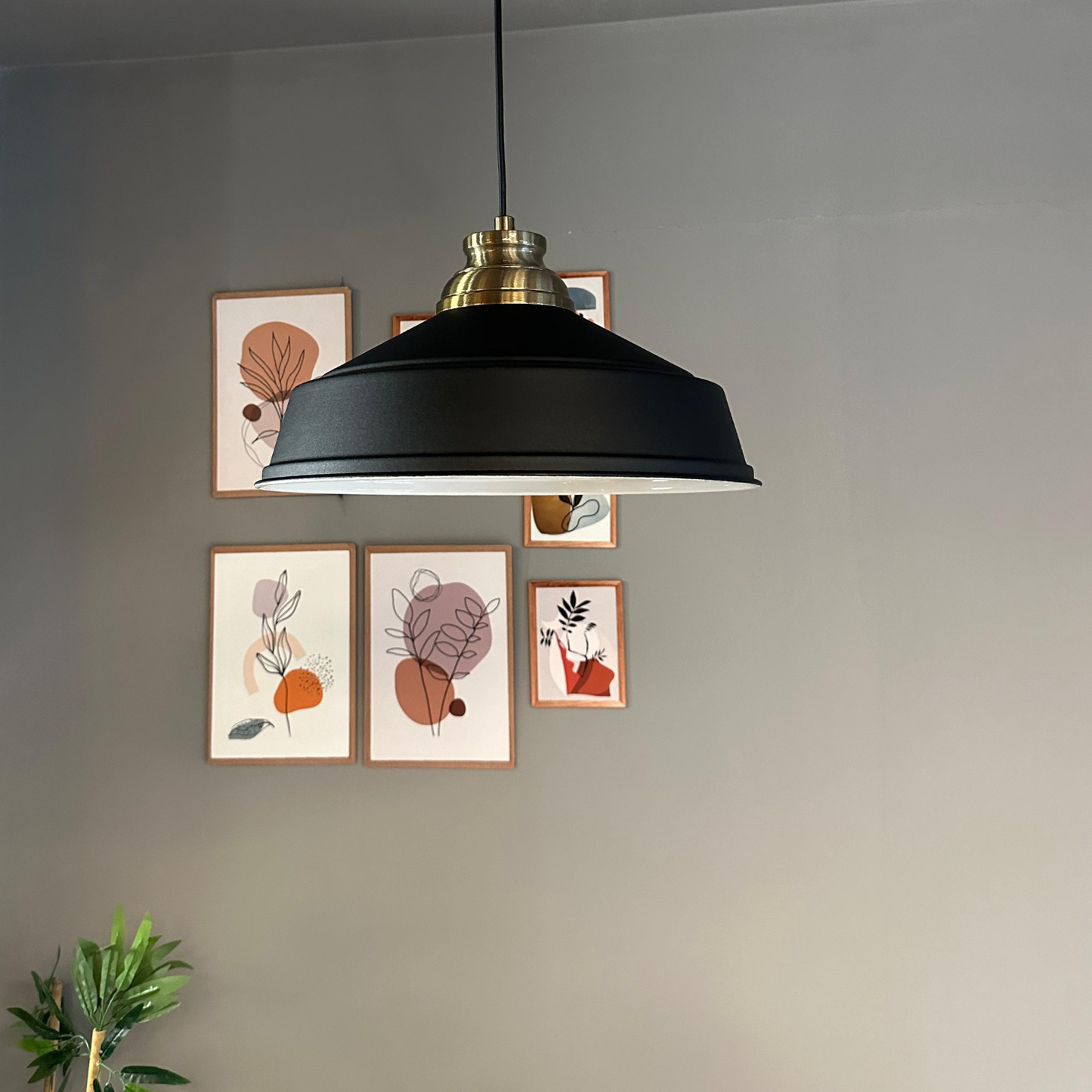 Pendelleuchte Pendelleuchte Carmelo Matrose Ø35 cm, Metall Hängelampe