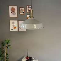 Pendelleuchte Carmelo Fackel Ø35 cm, Metall Hängelampe