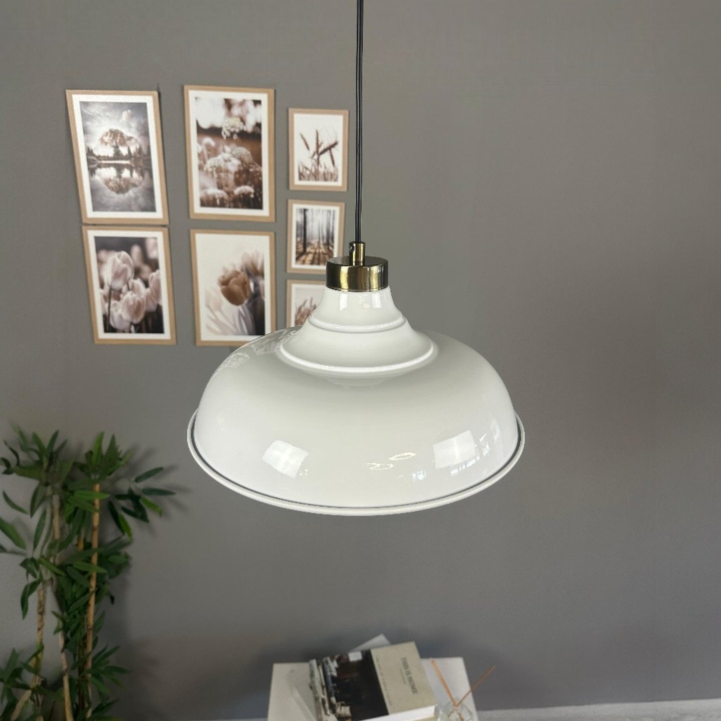 Pendelleuchte Nota Runde Ø40 cm, Metall Hängelampe