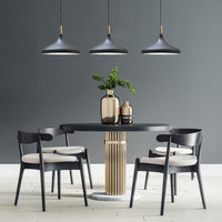 Pendelleuchte Champion Trio Metall Ø35cm, Modern Hängelampe